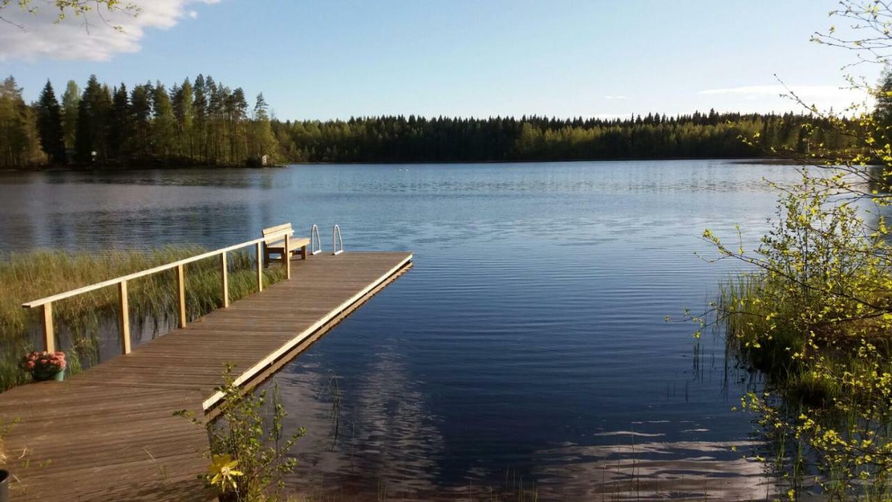 Private Lakeside Holiday Property In Nature Kankaanpaa Exterior photo