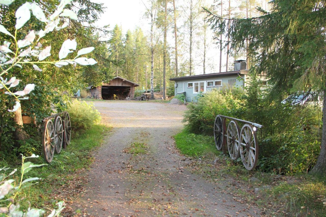 Private Lakeside Holiday Property In Nature Kankaanpaa Exterior photo