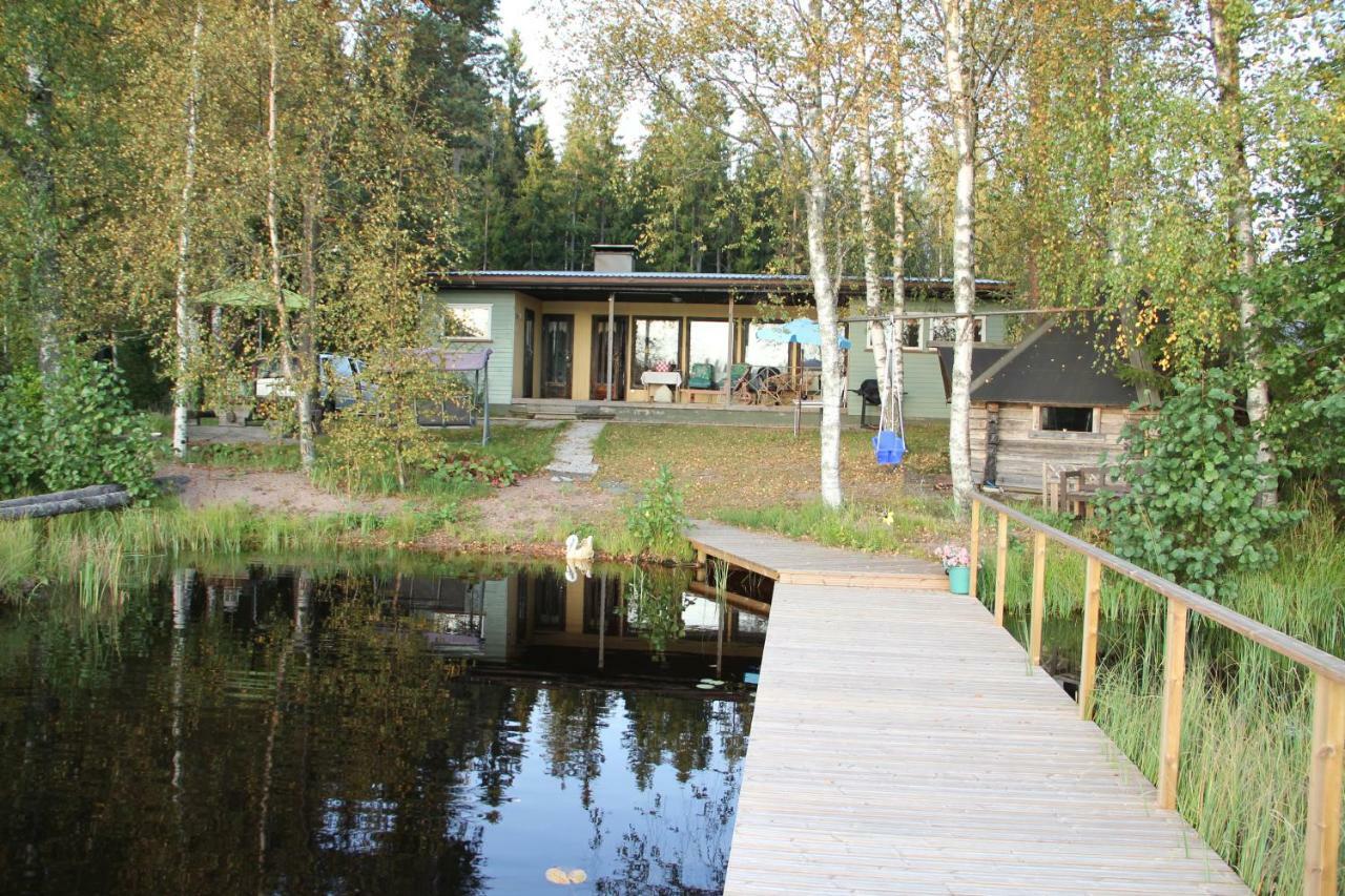 Private Lakeside Holiday Property In Nature Kankaanpaa Exterior photo