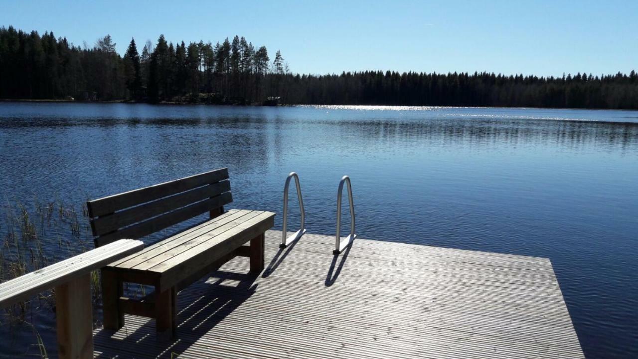 Private Lakeside Holiday Property In Nature Kankaanpaa Exterior photo