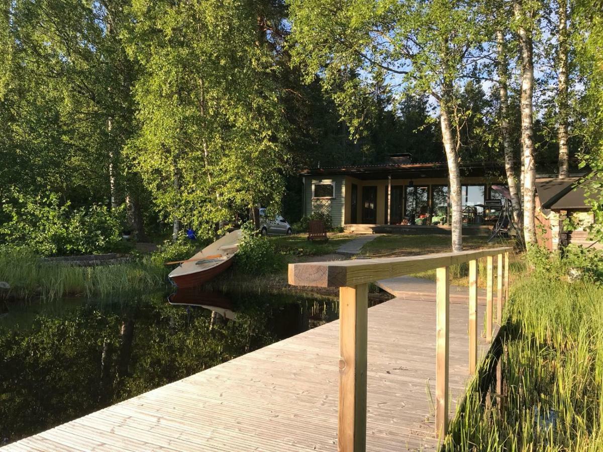 Private Lakeside Holiday Property In Nature Kankaanpaa Exterior photo
